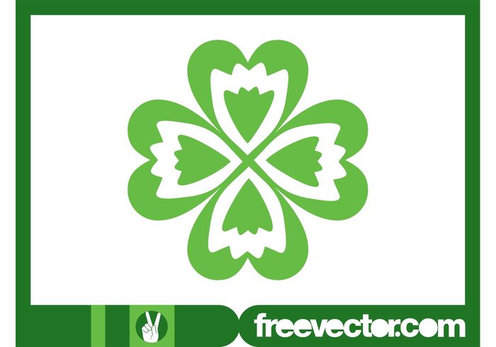 stylized plant nature leaves leaf icon Good luck charm good luck four leaf clover clover leaf clover 4 leaf clover  