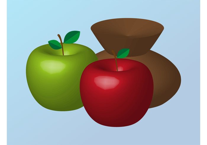 theme shiny pottery pot painting Nature morte leaves fruit fresh food eating Digital art Composition classic apples 
