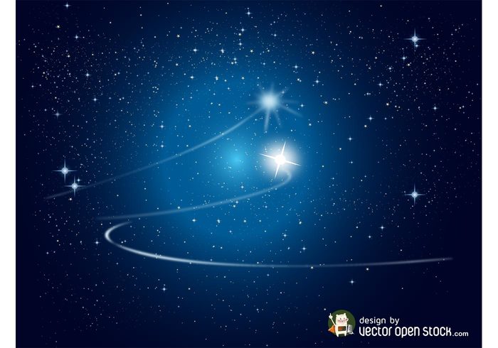 wallpaper universe stars sparkles space sky night lights glow dark background 