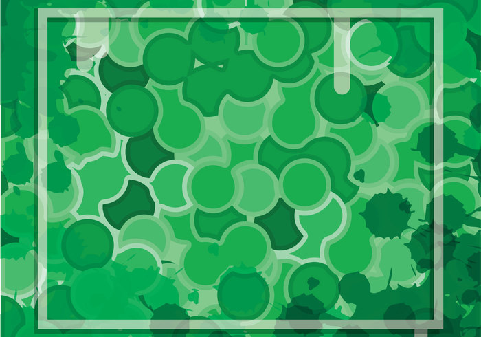 shape painting paint hijau green frame dot circle background hijau background abstract 
