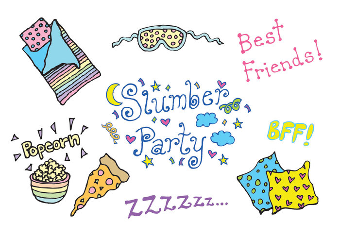 zzz tired stars slumber party slumber sleepy sleepover sleeping bag sleeping sleep mask Sleep pyjamas popcorn pjs pizza pillow party time party night time night moon junk food hearts girly girls girl night fun friends clouds bff Best friends all-nighter 