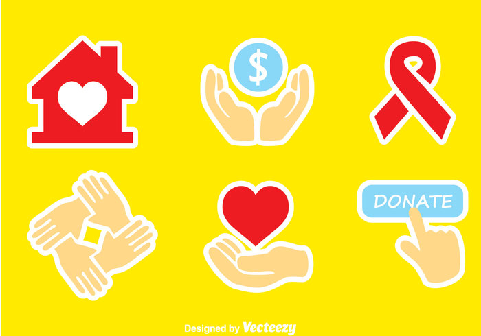 trust symbol support social sign people money love life Human hope hearth hand donate icons donate icon donate care Aids 