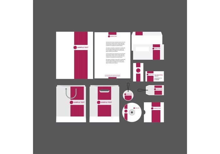 work white template stationery set print paper page package office modern mockup letterhead isolated identity folder envelope editable disc cover corporate complete company profile template company CD card business branding brand blank bag advertising 