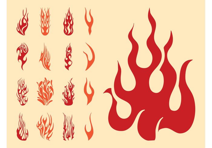 waves tattoos silhouettes nature flames flame fire decals combustion burn Accident 