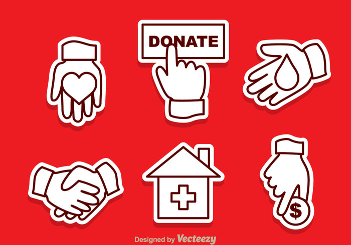 social people outline money medicine love line house help hearth handshake hand Giving give donation donate icons donate icon donate 
