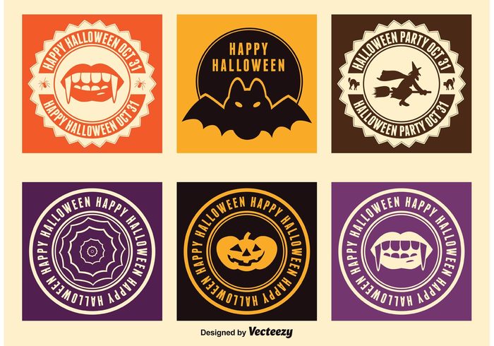 web vector typography type Treat text tag symbol sticker spooky special sign set seasonal season scary retro pumpkin October 31 October night labels label illustration icon horror holiday happy halloween haloween party halloween labels halloween ghost Fall element design dark creepy concept celebration card business bat banner background autumn 