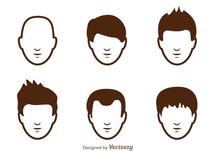 user style silhouette profile people man icons man icon man male Human handsome hair face boy avatar 