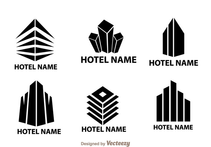town symbol skyline silhouette shape logo hotels logos hotels logo hotel logo hotel estate business logo building logo building black big 