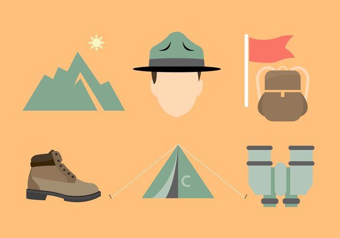 travel tent survival sign set outdoors mountain military boot camp military illustration icons icon graphic fire camping camp boot camp boot binoculars badge backpack background army Adventure 