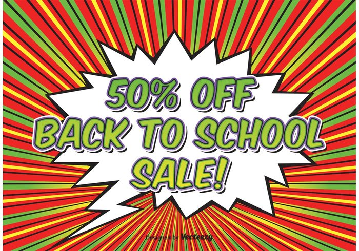 text sunburst special school special school sale school sale promotional background promotional promotion Fall education discount comic text comic style background comic background colorful color chilfren Cartoon style background back to school sale back to school discount Back to school back 50%off  