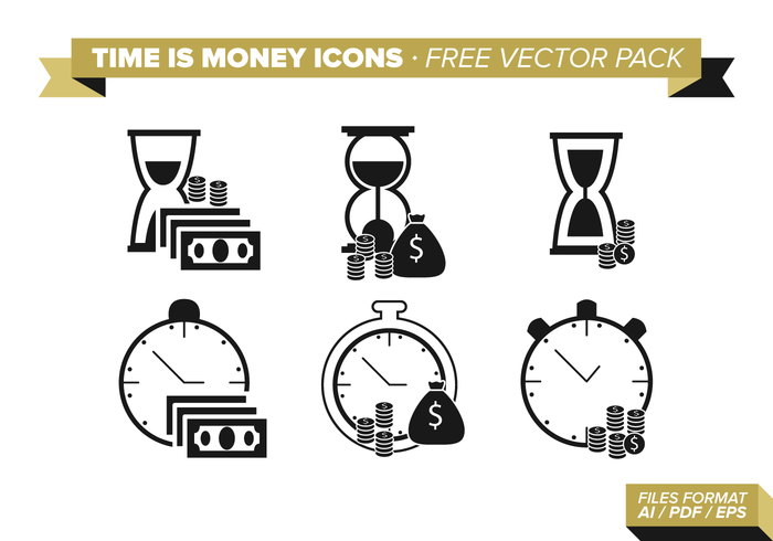 watch time is money time the time is money saying sand clock money bag money icons gold flat icons coins clock cash bag of money 