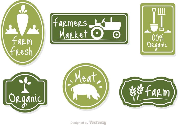 vegetables tractor stand pig organic meat organic badge organic natural meat locally grown fresh food farming farmers market label farmers market badge farmers market farm fresh carrot badge agriculture 