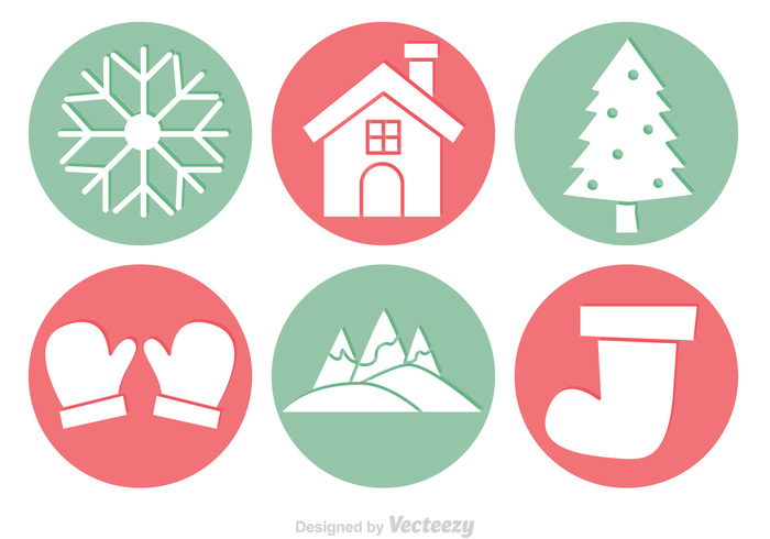 winter icon winter tree sock snowing snow mountain log cabin snow log cabin Log house home hill glove cold circle cabin 