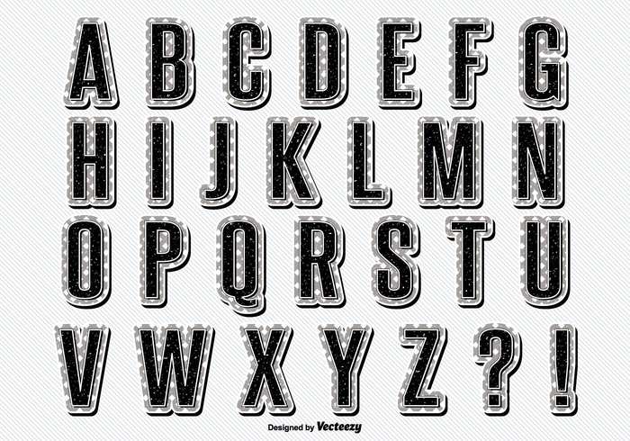 vintage alphabet vintage typography typographic typeface type textured texture text template symbol styled letters style sign set school Retro style retro letters retro alphabet retro poster old letters letter grunge graphic font element design background alphabet abcd abc 3d 