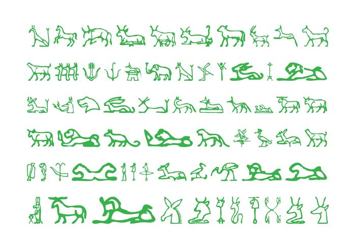 wings symbols Sphinx pictograms leg history Hieroglyphs egyptian egypt birds animals alphabet 