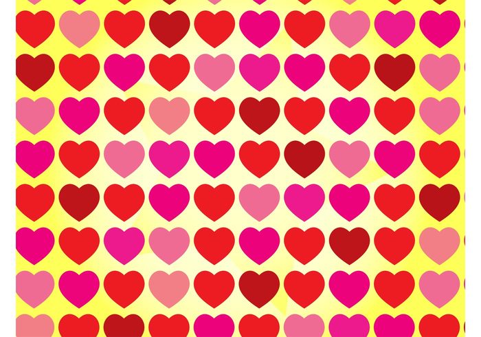 wallpaper valentines day shapes romantic romance love hearts colors colorful background backdrop  