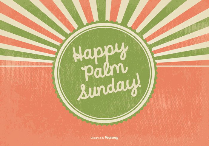 Worship vintage verses vector typography trendy text template symbol sunny sunday sunburst son sign risen retro poster postcard plant palm sunday palm ornament nature love layout label invitation illustration icon holiday greeting god fashion element easter design decoration day cute cross concept colorful color circle church celebration card border background abstarct 