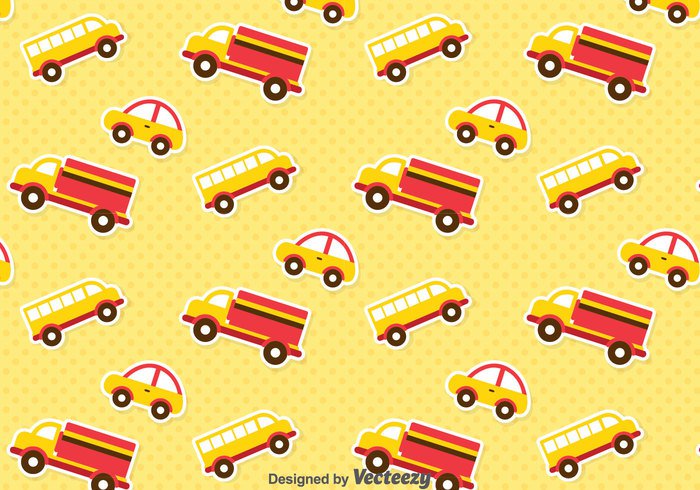 wallpaper vehicle transportation transport seamless pattern minibus car bus background automotive 