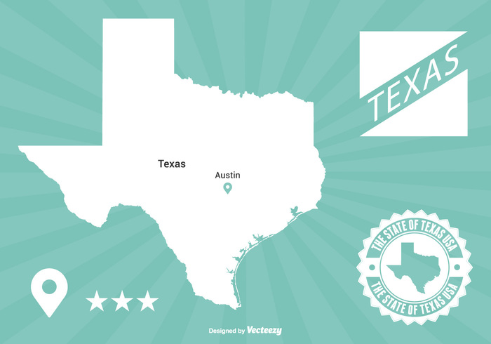 white vector USA us united states United travel transport tourism topographical texas state texas map texas badge texas symbol states state silhouette north map vector map location line isolated geography Federal design county Cartography blue black badge background austin texas austin america 