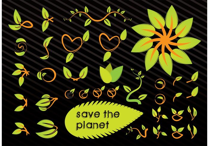 world tree save the planet plants Leaves vector leaves Greenhouse effect green Global Warming ecology eco Carbon footprint 