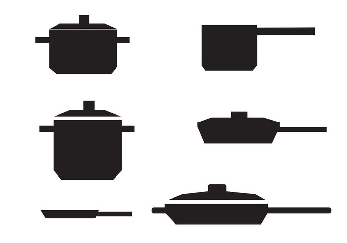 restaurant pots and pans pot pictogram pans pan with handles pan with handle pan kitchen pans kitchen frying food flat dish cooking pans cooking cook 