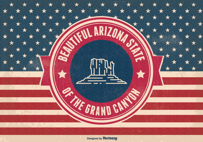 vintage USA us urban United tucson travel tourist tourism tag symbol states sign rubber retro red white blue print phoenix Messy label imprint image grungy grunge graphic grand canyon grand District Destinations Damaged city chandler canyon background arizona state Arizona american america aged abstract 