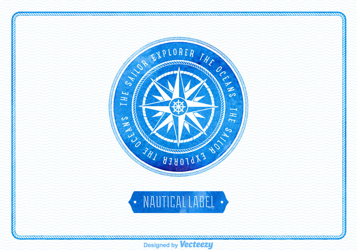 watercolour watercolor water wallpaper vintage vector vacation travel symbol summer stamp sign sea sailor round rope retro paint old ocean navy navigation nautical chart nautical marine label isolated insignia illustration icon Heritage hand grunge Fleet emblem drawn drawing design decoration cruise compass color brush blue banner badge background 