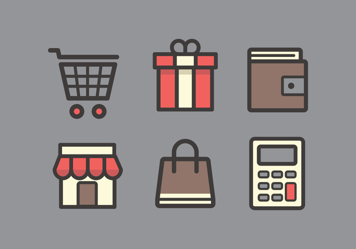 wallet vector symbol supermarket sign shopping trolley shopping icons shopping cart shop shipment set service sale purse purchase promotion promo product price Parcel online money logistic line illustration icon gift box gift flat fashion element drink dollar discount design delivery coupon concept commercial commerce collection clothing cart calculator buy button business box background account  