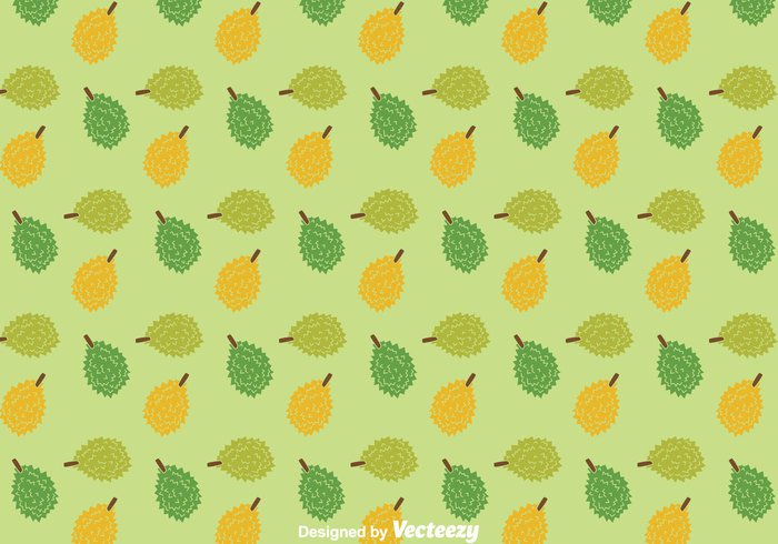 wallpaper seamless print pattern fruit food eat durian delicious background 