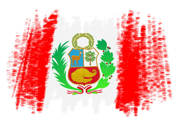 white symbol south sign Peruvian peru flag peru Patriotism patriotic Patriot national flag design decorative country color 