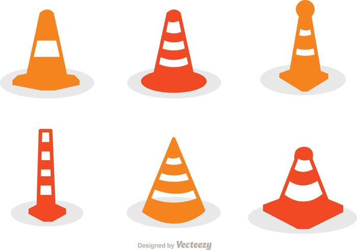 work warning traffic striped street stop security safety plastic orange cone orange obstacle isolated highway Forbidden equipment danger construction Construct cone caution Boundary barrier attention alert 