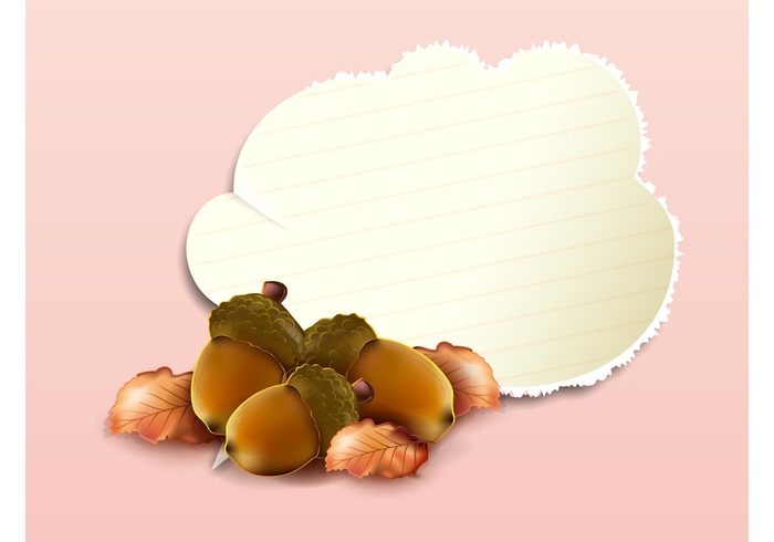 tag speech balloon seasons seasonal realistic nature leaves label Fall detailed bubble banner autumn 