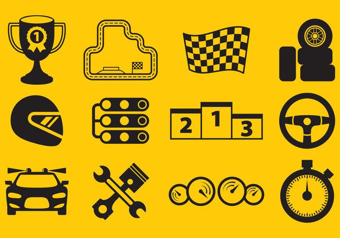 wrench wheel vehicle turbo transportation tire test symbol Steering start sport speed sign service route road repair race point pit stop pictogram Part isolated illustration helmet gas fuel Formula flag finish fast elements driver drive design change car boost black automotive auto 
