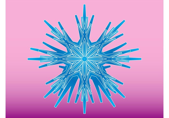 weather sticker snowflake Snow graphics snow seasonal logo ice frozen frost decorative decoration cold christmas 