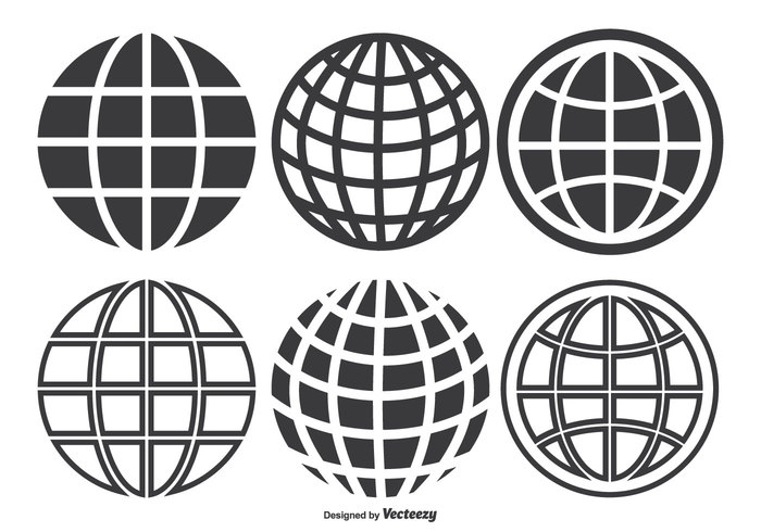 world web technology symbol sphere Simplicity silhouette sign shape round planet pictogram orbit map longitude latitude isolated internet interface icon grids grid globe grid globe global geography element earth grid earth concept communication collection circle Cartography black arrow abstract 