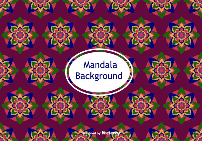 yoga wallpaper vector pattern ornaments mandala background Mandala geometric free decorative background 