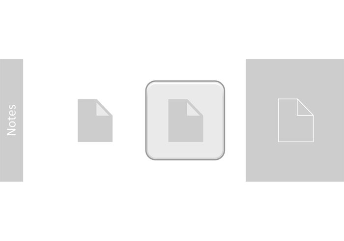 vector iPod Touch iphone illustrator icons grey 