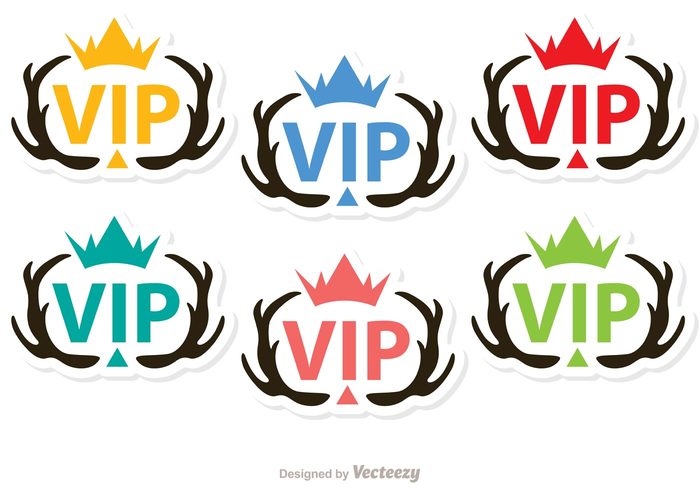 vip icon vip Very important person success sign rich Membership member medal luxury label important glamour glamorous exclusive crown celebrity casino approval antlers 