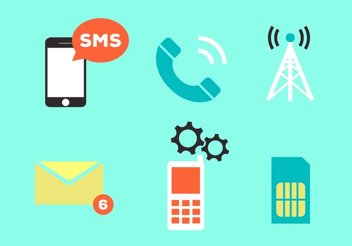 wireless web tower text technology sms icons sms icon sms SIM card settings send Receive phone mobile message media internet envelope email device communication cell call business bubble 