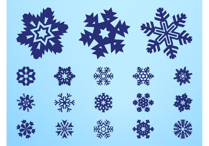 weather snowflakes snowflake snowfall snow nature icons icon ice frozen frost christmas 