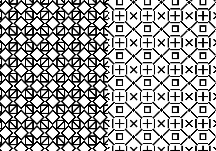 white wallpaper vector trendy simple black and white patterns shapes seamless random pattern pastel ornamental Geometry geometric decorative decoration deco black background abstract 