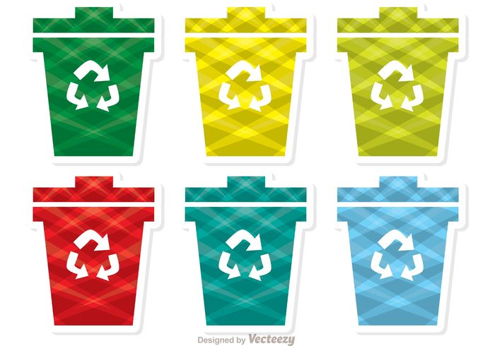 trash can trash bin trash bag trash rubbish can rubbish bag rubbish recycling junk Isolated On White green garbage bag 