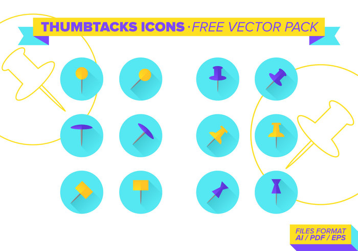 thumbtack thumbstacks thumbstack thumb tack push pin organizers office objects office minimal icon icon pack flat icon pack flat icon 