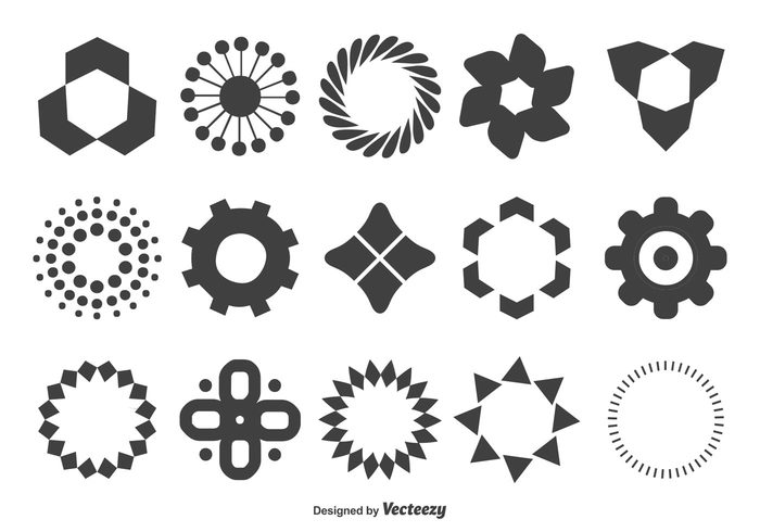 visual triangle template technology symbol swirl star square spiral sphere simple sign shapes shape set shape set retro radial pattern ornament optical motif mark logo icon geometric shapes geometric future floral element dynamic decorative decoration construction concept communication black abstract 