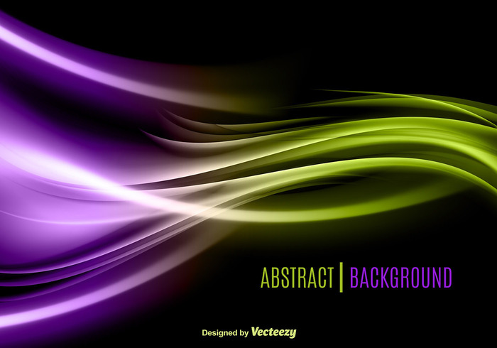 wave vector template style smooth shape purple abstract purple modern light green graphic flow digital decoration colorful color banner background artistic abstract 
