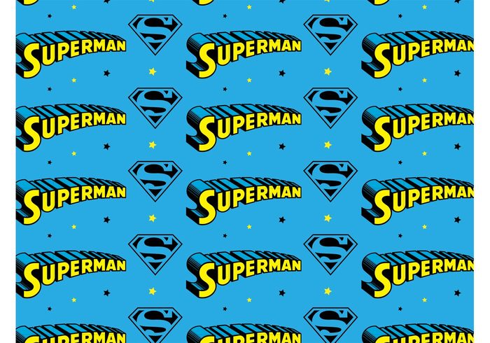 wallpaper text superman stars seamless pattern S Pop culture name logo comic books background Backdrop image  