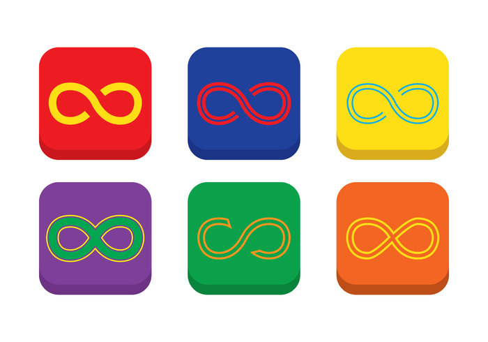 symbol sign shape loop logo line infinity symbol infinite loop infinite graphic future element eight double Dimension design continues concept colorful abstract 