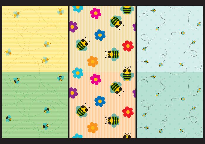 wallpaper texture summer Smile seamless Repetition pattern joyful joy insect honey happy happiness funny friendly fly cute bees cute bee pattern cute bee background cute bee cute cheerful Cartoons bumblebee bee pattern bee background backdrop 
