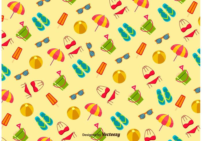yellow weather wallpaper vintage vacation tiling sunny summer square Slipper seamless sea retro patterned pattern icecream flip-flop fashion drawing colorful clip art cartoon beach ball 