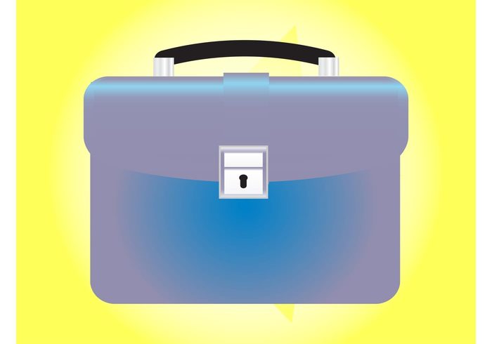work web style sticker office lock Job internet icon handle folder fashion business bag accessory 